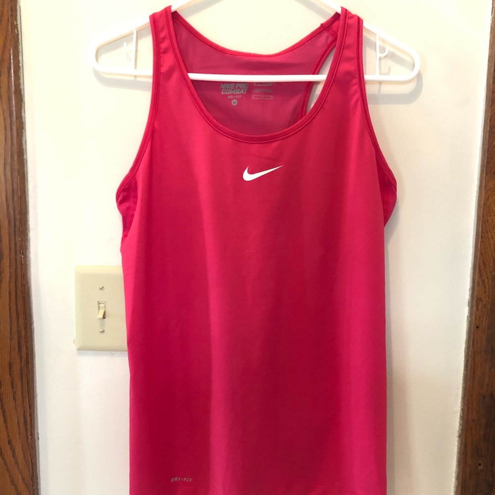 Nike Pink Athletic Tank Top